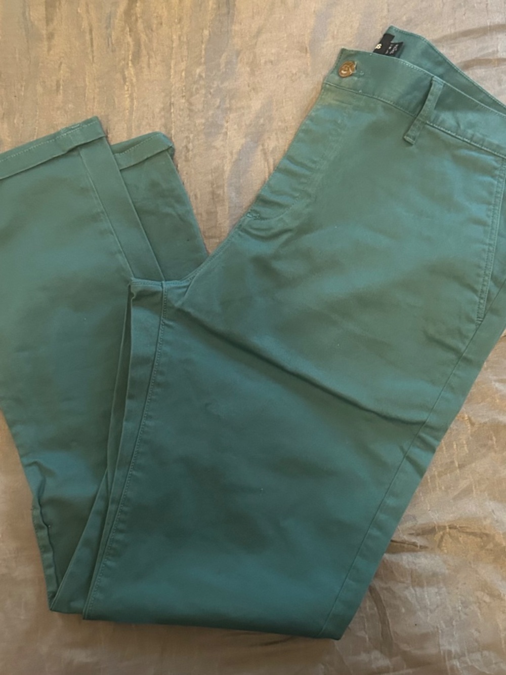 ASOS Jolly green/ Teal Men Pants!! - Picture 2 of 3
